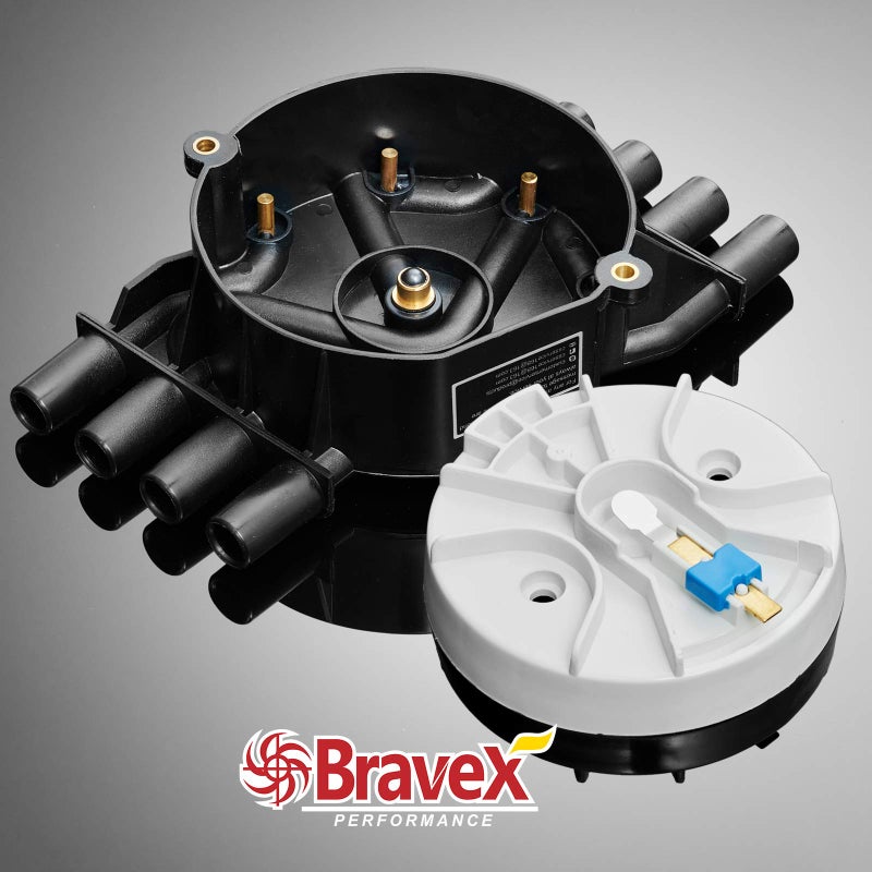 Bravex Ignition Distributor Cap and Rotor Kit for Chevrolet GMC Tahoe Vortec V8 DR474/ DR331 (Brass Terminals) - Image 3